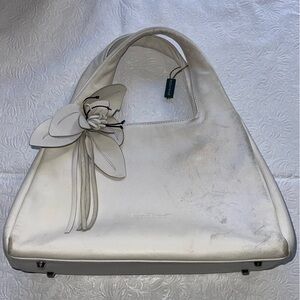 VTG Paolo Masi WHITE Leather Satchel Purse
READ